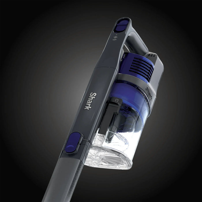 Shark ix141 Cordless Pet Stick Vacuum with LED Headlight Blue Iris (Refurbished) Shark