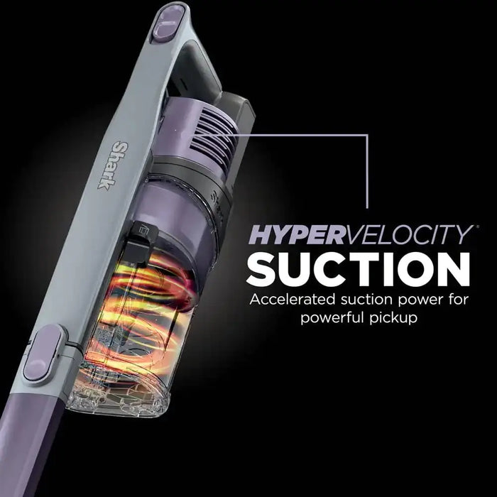 Shark ix141h Pet Cordless Stick Vacuum with Anti-Allergen Complete Seal Purple (Refurbished) Shark