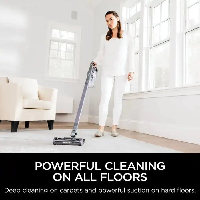 Shark ix141h Pet Cordless Stick Vacuum with Anti-Allergen Complete Seal Purple (Refurbished) Shark