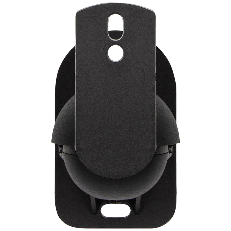 Small Multi-Directional Satellite Speaker Mounts with Adjustable Pivot Black (Pair) Helios