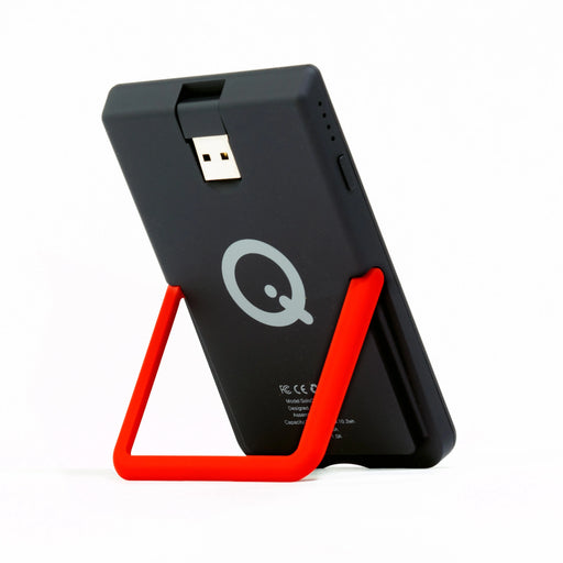 SoloQi SLIM 2-Tone Portable Wireless Charger with Kickstand and Magnetic Pads The Wires Zone
