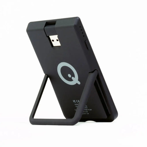 SoloQi SLIM 2-Tone Portable Wireless Charger with Kickstand and Magnetic Pads The Wires Zone