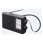Sony ICF-19 AM FM Radio Portable Dual Band Analog Speaker Black Battery Operated Sony