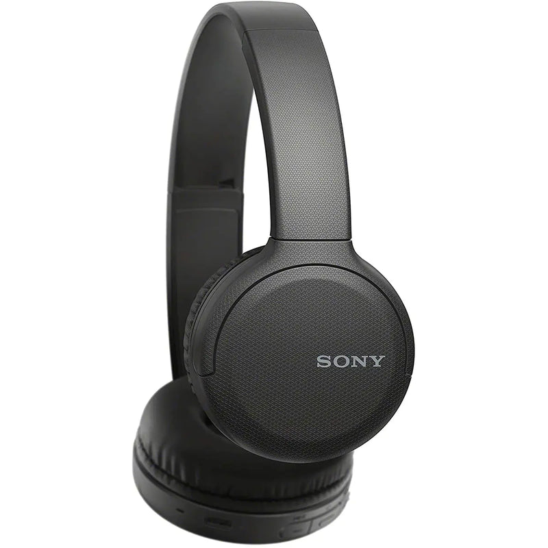 Sony WH-CH510 Bluetooth Wireless Noise Cancellation On-Ear Headset Black Sony