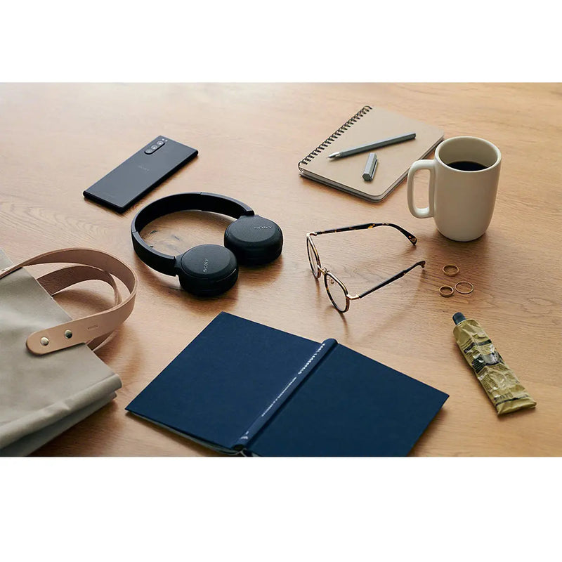 Sony WH-CH510 Bluetooth Wireless Noise Cancellation On-Ear Headset Black Sony