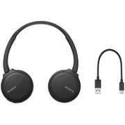 Sony WH-CH510 Bluetooth Wireless Noise Cancellation On-Ear Headset Black Sony