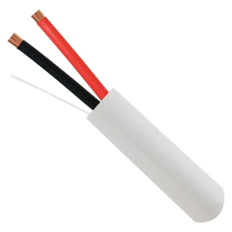 Sound Audio Cable 14 AWG  41 Strand 500 Feet PVC Jacket 2 Conductor White Vertical Cable
