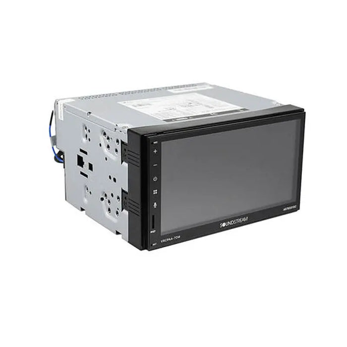 Soundstream VRCPAA-70M 7" CarPlay Android Auto Multimedia Double Din Stereo Soundstream