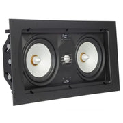 SpeakerCraft ASM54633-2 Profile Aim LCR5 Three In-wall Speaker w/ Aimable Woofer SpeakerCraft