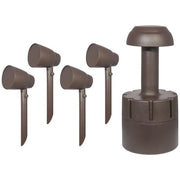 SpeakerCraft Outdoor Speaker Kit 4" Satellite Speakers 8 Burial Sub SpeakerCraft