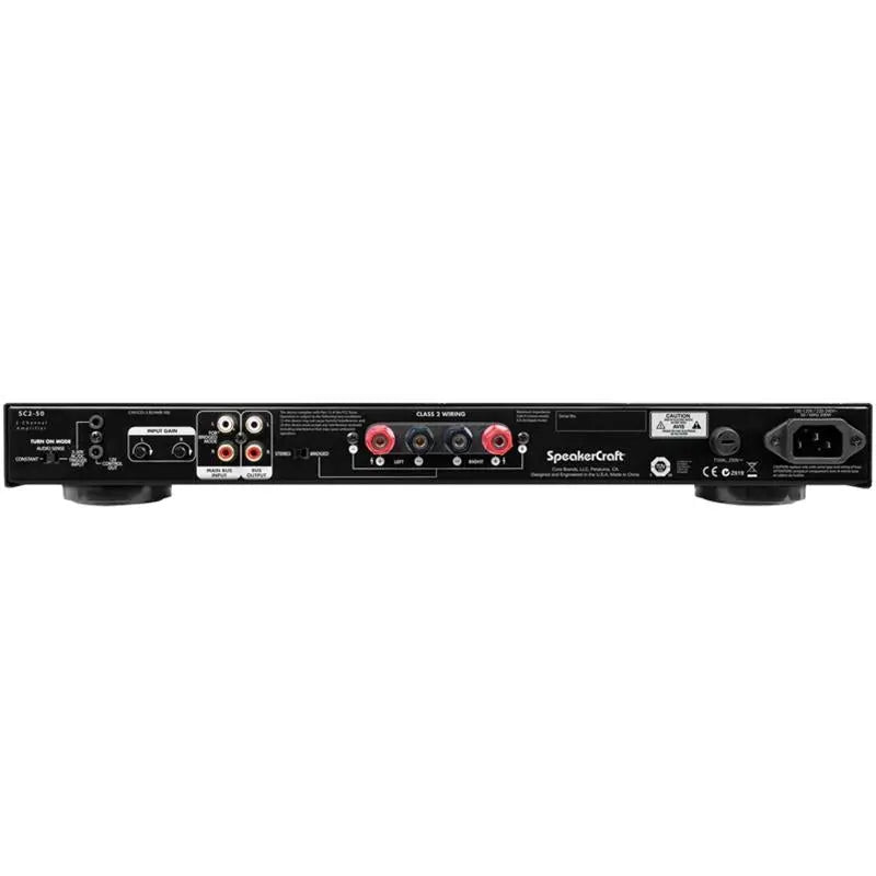 SpeakerCraft SC2-50 Two Channel Power Amplifier 50W/CH 225W Bridged SpeakerCraft