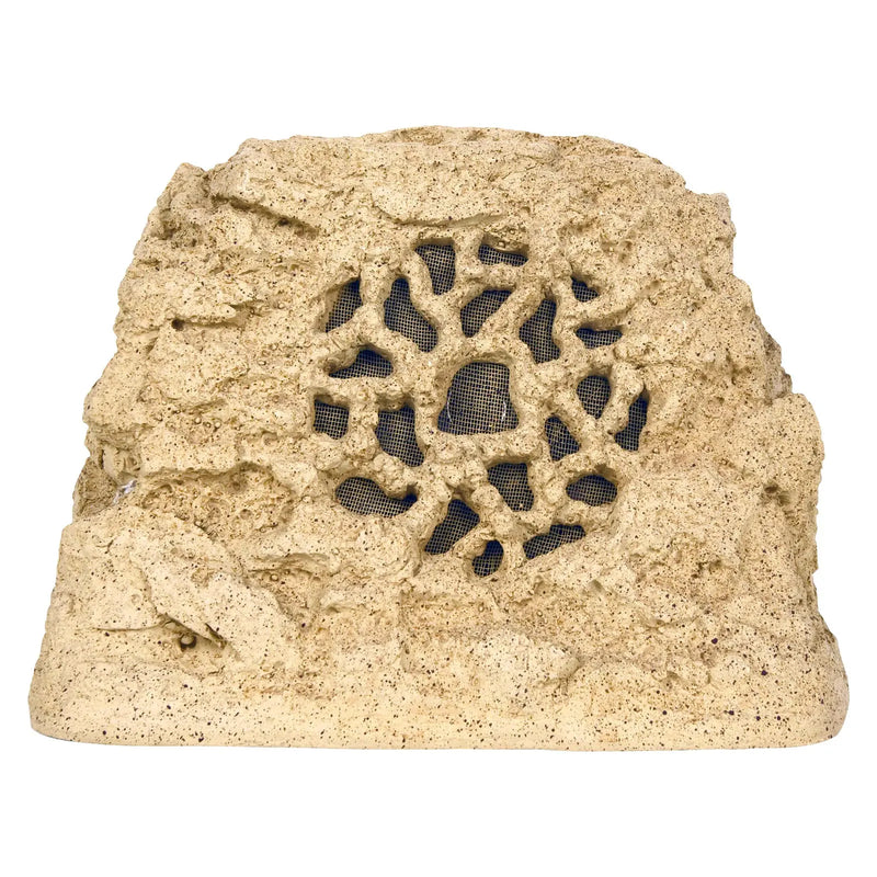 Speakercraft Ruckus 6 One  6.5" 80W Outdoor Water Resistant Rock Speaker Sandstone SpeakerCraft