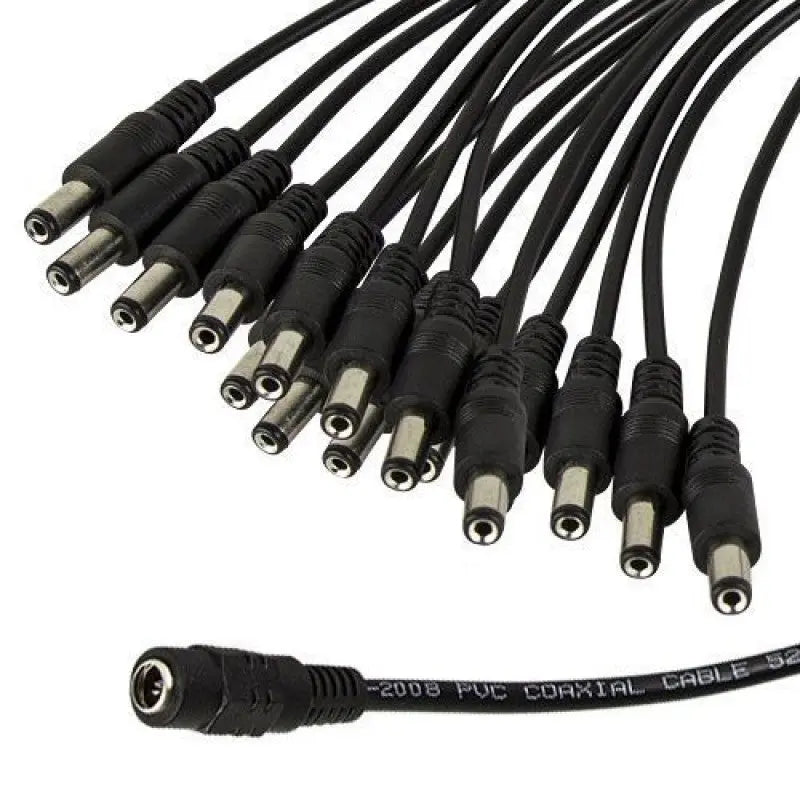 Spyclops SPLIT16 16 Male to 1 Female 12V DC Power Splitter for Cameras Spyclops
