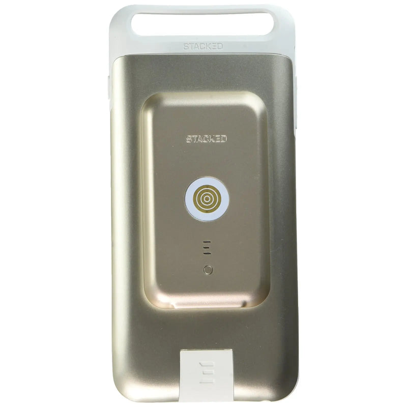 Stacked Gold Wireless Magnetic Charger 2750mAh Phone Case for iPhone 6 Plus The Wires Zone