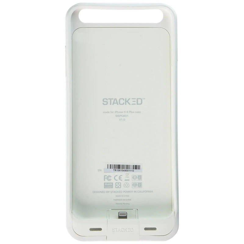 Stacked Gold Wireless Magnetic Charger 2750mAh Phone Case for iPhone 6 Plus The Wires Zone