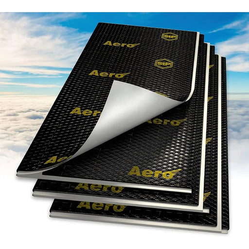 Standartplast STP Black Aero 49 sqft 90 mil Sound Vibro Audio Deadening Adhesive Car Butyl Material STP