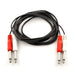 Stereo Interconnect Dual 1/4-Inch TS to Dual 1/4-Inch TS Audio Speaker Connector Cable Black 10FT Others