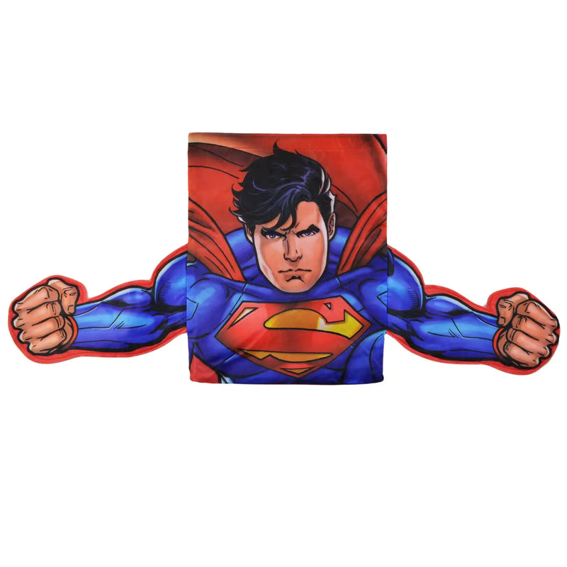 Superman Theme Kids T-Shirt with Bag and detachable Cape (3pc Set) The Wires Zone