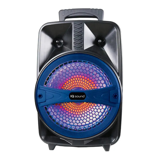 Supersonic IQ-2078DJBT 8 Tailgate Rechargeable 1000 Watts Portable Bluetooth Speaker (Purple/Red/Blue) Supersonic
