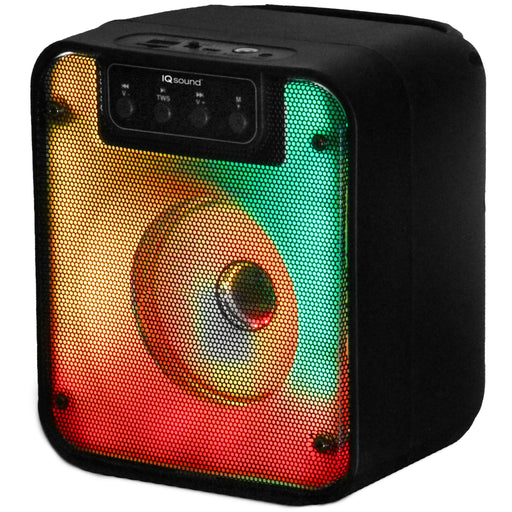 Supersonic IQ-7004DJBT 4" USB Micro SD Rechargeable Bluetooth® Speaker FIRE BOX The Wires Zone