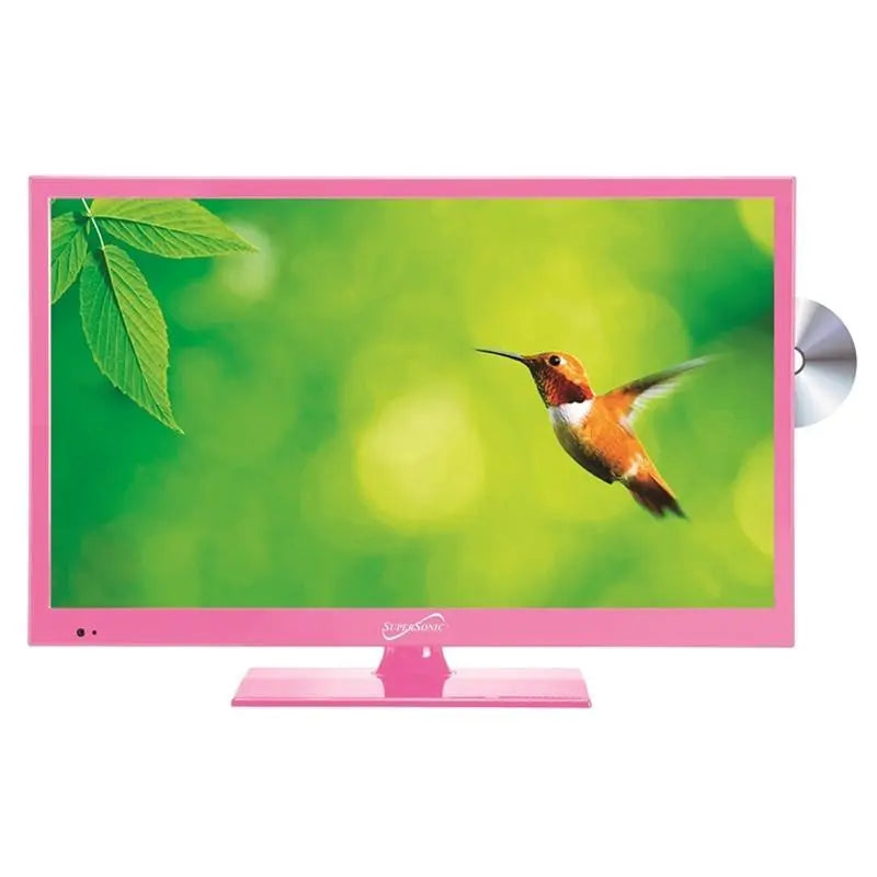 Supersonic SC-1511 Pink HD TV w/ HDMI Input| The Wires Zone