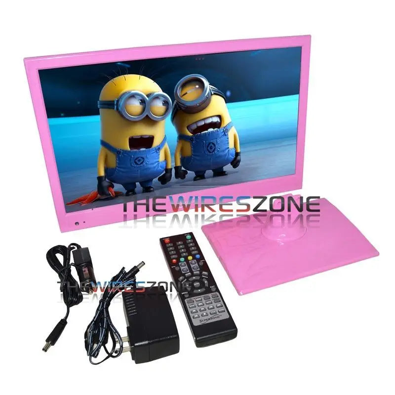 Supersonic SC-1511 Pink HD TV w/ HDMI Input| The Wires Zone