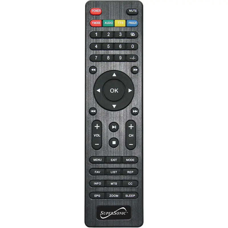 Supersonic SC-2813 13.3 inch Portable LED TV Rechargeable with HDMI & FM Radio Supersonic
