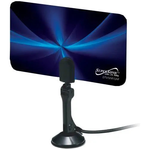 Supersonic SC-607 Flat Digital HDTV Antenna w/ VHF/UHF Frequency Range Supersonic
