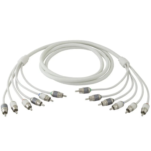 T-Spec V10R176 v10 Series Marine Grade 6-Channel Audio RCA Cable Ultra-flexible 17 FT T-Spec