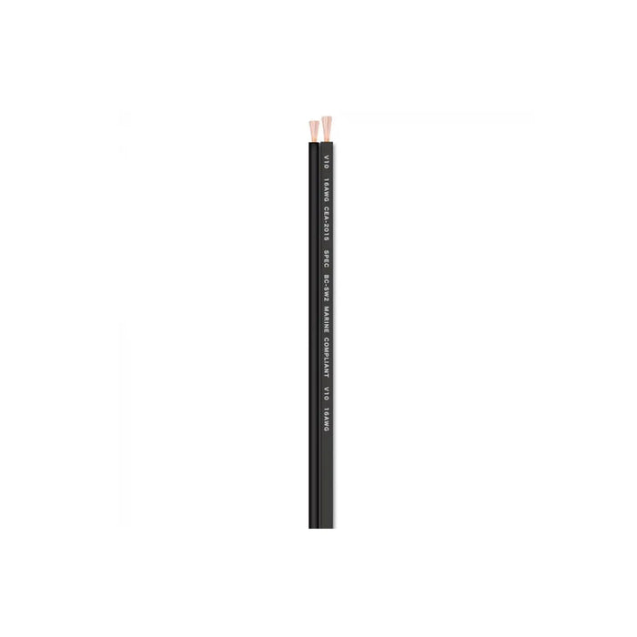 T-Spec V10SW16500-BK  V10 Series Marine Grade 16 AWG 500 ft OFC Speaker Wire Spool Black T-Spec