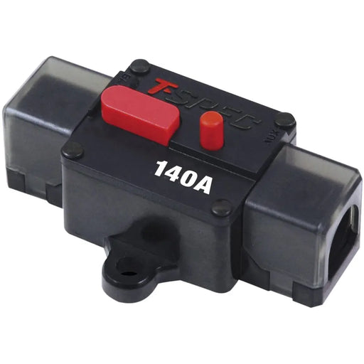 T-Spec V12-CBF140 V12 Series 140 Amp 1/0 or 4 AWG In/Out Circuit Breaker Corrosion Resistant T-Spec