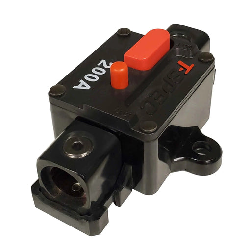 T-Spec V12-CBF200 1/0 or 4 AWG In/Out Circuit Breaker 200 AMP Corrosion Resistant T-Spec