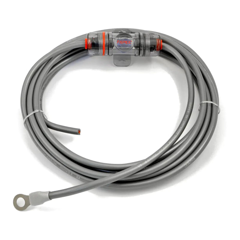 T-Spec V8-8PK 8 Gauge V8 Series OFC Amplifier Installation Kit, for Systems Up To 600 Watts T-Spec