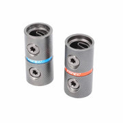 T-Spec VCP0 Coupler 0/1 Gauge In 0/1 Gauge Out Nickel Black Nickel Finish T-Spec