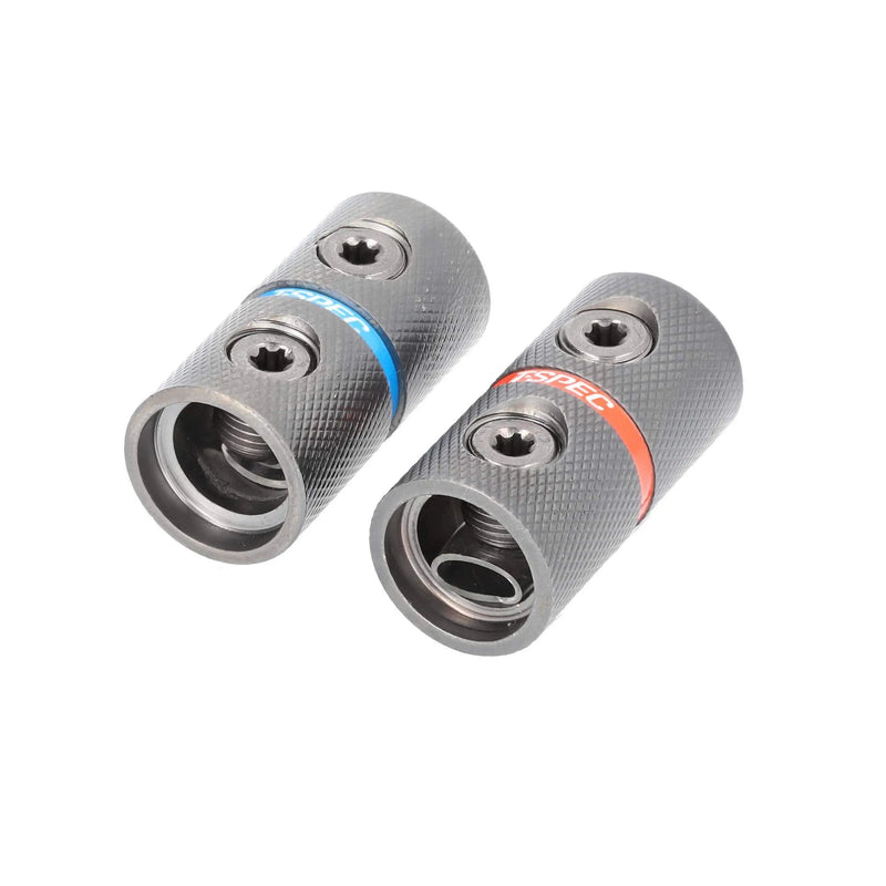 T-Spec VCP0 Coupler 0/1 Gauge In 0/1 Gauge Out Nickel Black Nickel Finish T-Spec