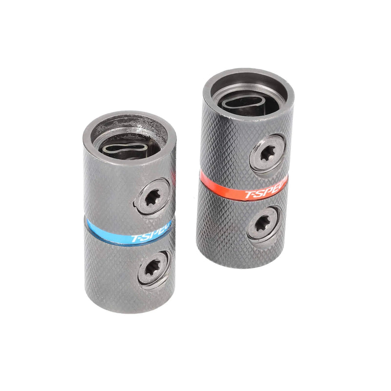 T-Spec VCP0 Coupler 0/1 Gauge In 0/1 Gauge Out Nickel Black Nickel Finish T-Spec