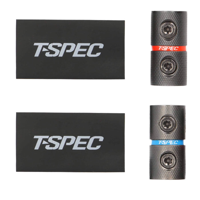 T-Spec VCP0 Coupler 0/1 Gauge In 0/1 Gauge Out Nickel Black Nickel Finish T-Spec