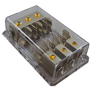 TAGU-303 Platinum AGU 3 Position 4 GA In / 8 GA Out Distribution Block The Wires Zone