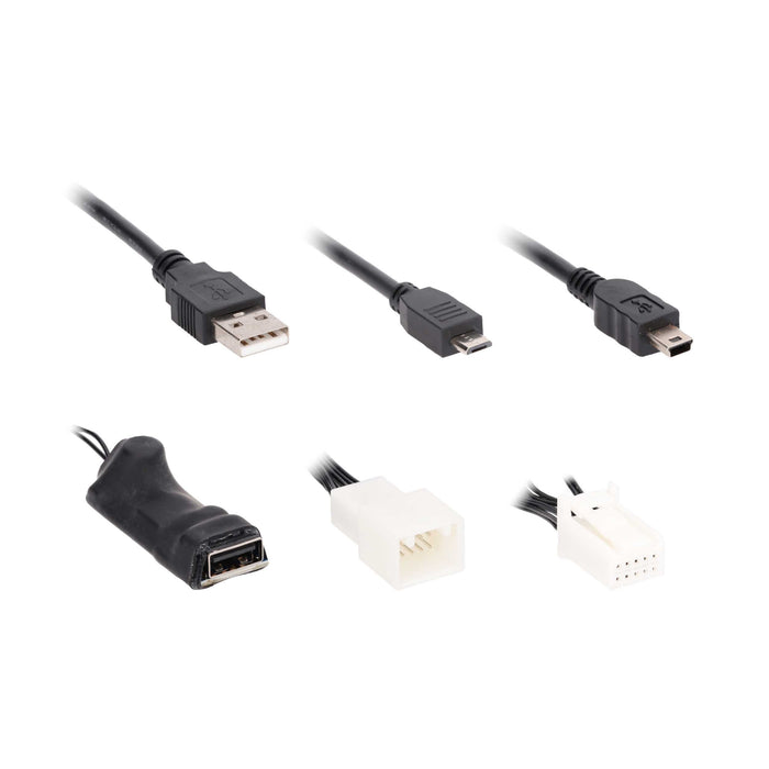 iBeam TE-MTH3 Rearview Mirror T-Harness with 6" Cable 2-Amp  for Select Dodge Jeep and Ram