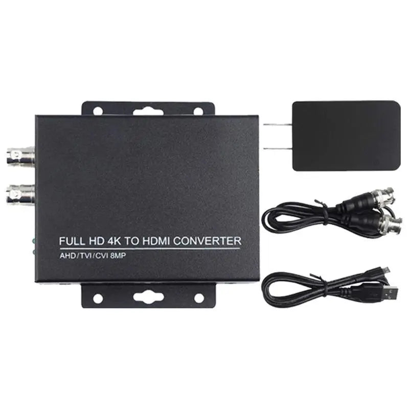 TVI to HDMI Video Converter BNC input to HDMI output Full HD 4K The Wires Zone