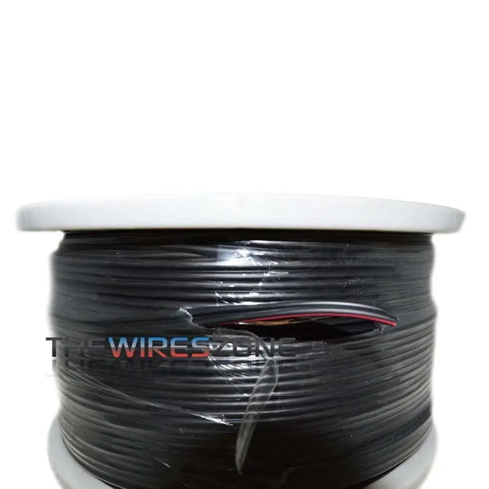 TWZ SWB16-500 High Performance Black 16 Gauge 500 Feet Speaker Cable The Wires Zone
