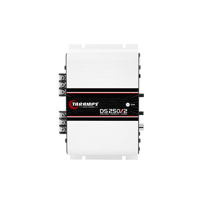 Taramps DS 250X2 Class D 2 Channel 250 Watt RMS 2 Ohms Car Audio Amplifier Taramps