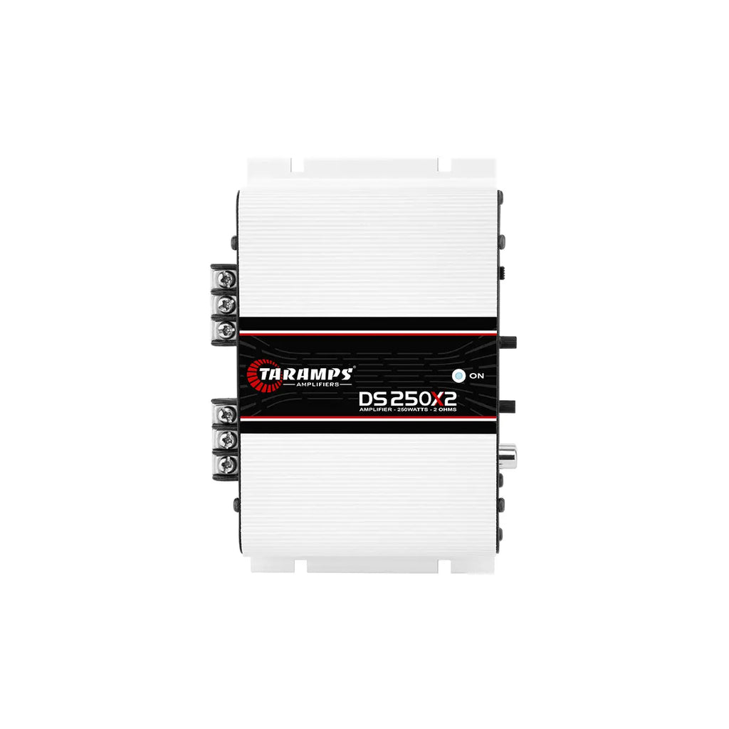 TARAMPS DS250 X2 アンプ 外向きオーディオ 250w Taramps DS 250X2 Class D 2 Channel 250 Watt RMS 2 Ohms Car Audio