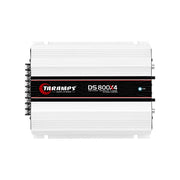 Taramps DS 800X4 Class D 4 Channels 2 Ohm 800 Watts RMS Full Range Audio Amplifier Taramps