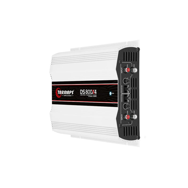 Taramps DS 800X4 Class D 4 Channels 2 Ohm 800 Watts RMS Full Range Audio Amplifier Taramps