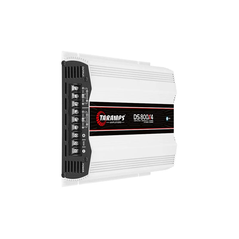 Taramps DS 800X4 Class D 4 Channels 2 Ohm 800 Watts RMS Full Range Audio Amplifier Taramps