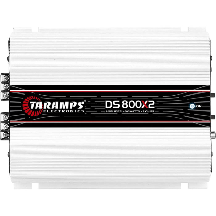 Taramps DS800X2-2OHMS 2-Channel Class D 800 Watts 2 Ohms Full Range Car Amplifier Taramps