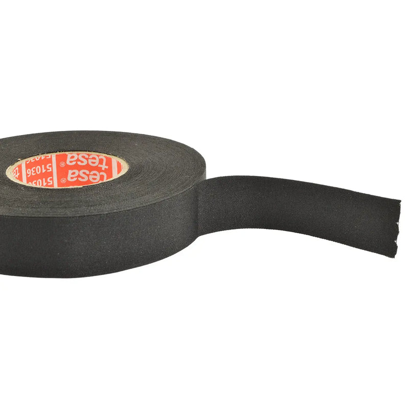 Tesa IB51036 3/4 in x 82 ft Fabric PET Cloth Exterior Harness Hi-temp Tape (1-5 pack) The Install Bay