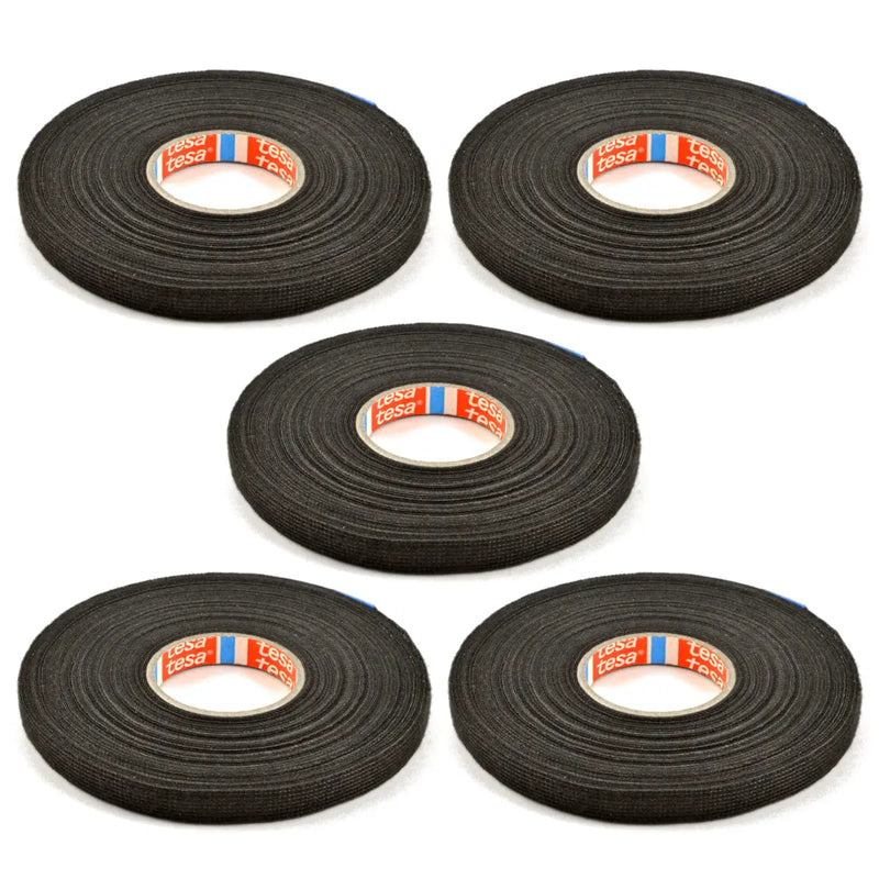 Tesa IB951618 3/8 in x 82 ft Fabric PET Fleece Interior Harness Tape (1-5 pack) The Install Bay