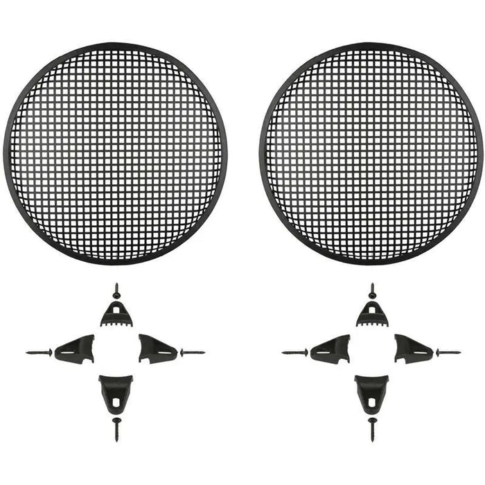 The Install Bay 85-9010 Universal 10" Waffle Grille for Speaker (pair) The Install Bay